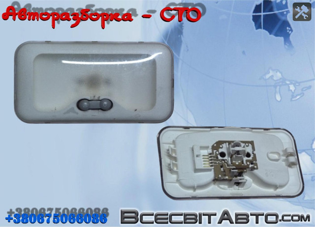Плафон освітлення салона/кабіни, задній 264306877R RENAULT
