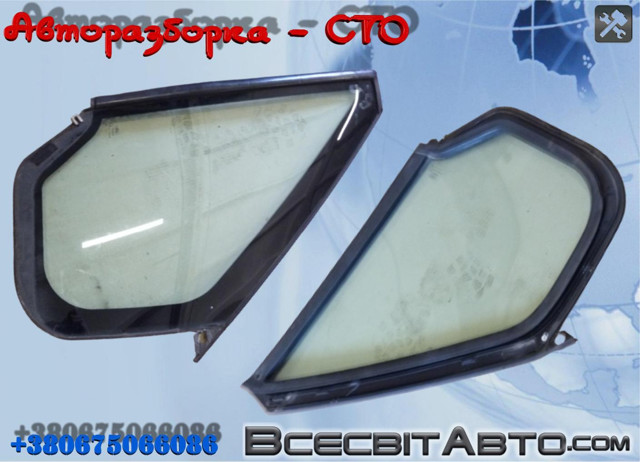 Скло трикутне дверей передніх правих 6C16V21418AB FORD