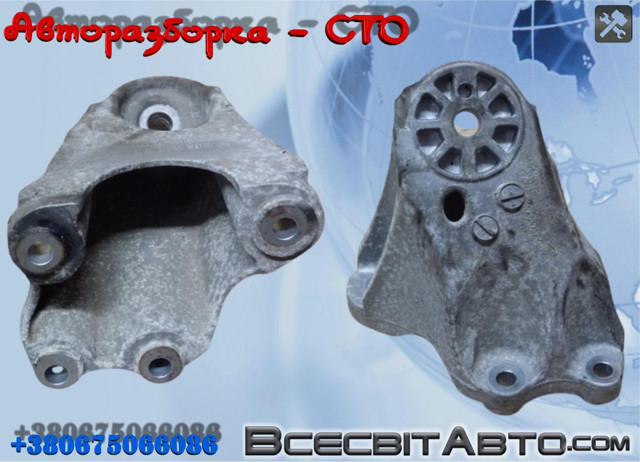 Кронштейн подушки (опори) двигуна, лівої 7L6199307A VAG
