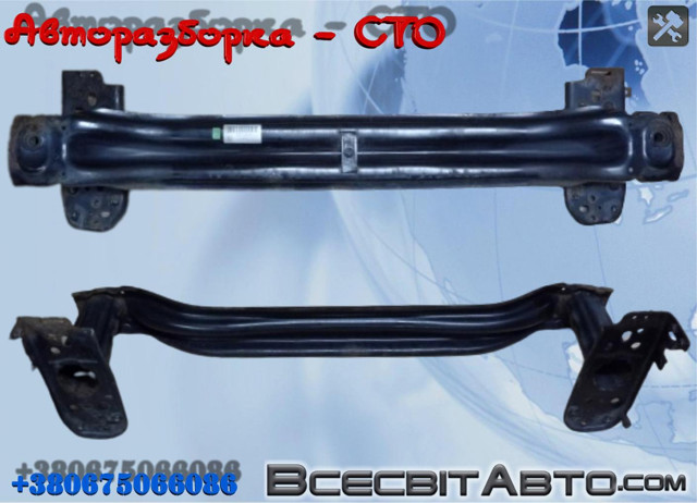 Буфер бампера переднього Volkswagen Touareg 2