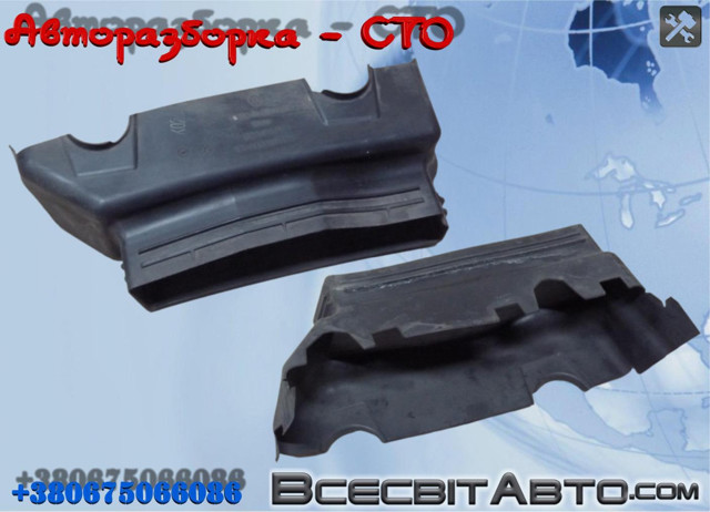 Повітропровід / дефлектор радіатора, лівий 7P6121395 VAG