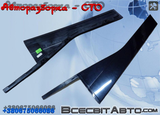 Накладка задньої двері, лівої, вертикальна 7P6839903 VAG