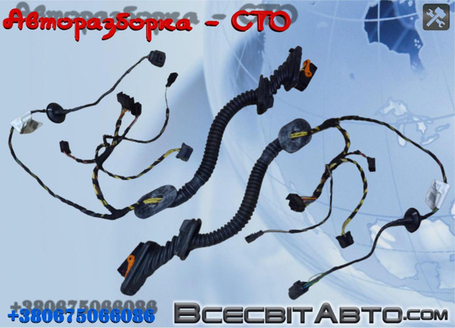 Джгут проводів задніх дверей 7P6971694D VAG