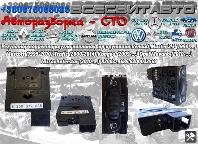 Кнопка коректора фар 8200022569 OPEL