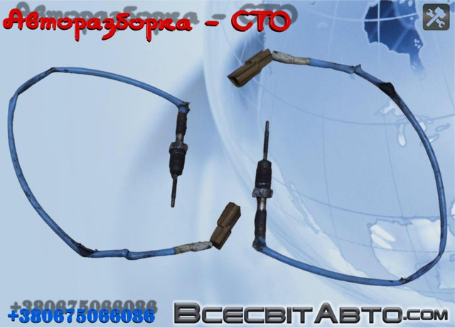 Датчик температури відпрацьованих газів (ВГ), перед турбіною 8200629250 RENAULT