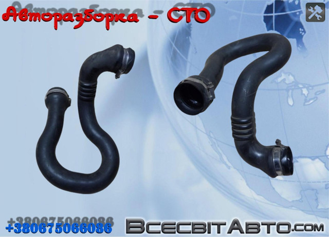 Патрубок повітряний, вихід з турбіни (наддув) 8200760918 RENAULT