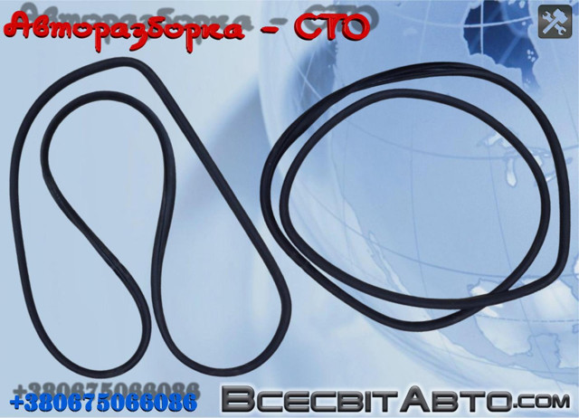 Ущільнювач дверей передніх, лівих (на кузові) 821102B001 HYUNDAI