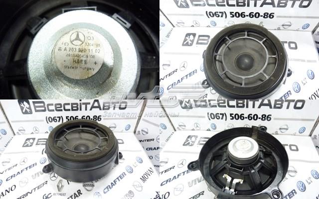 Динамік передньої двері A2038201102 MERCEDES