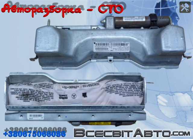 Подушка безпеки, водійська, AIRBAG, захисту колін A2048602002 MERCEDES