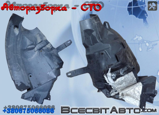 Підкрилок переднього крила, правий задній A2076901230 MERCEDES