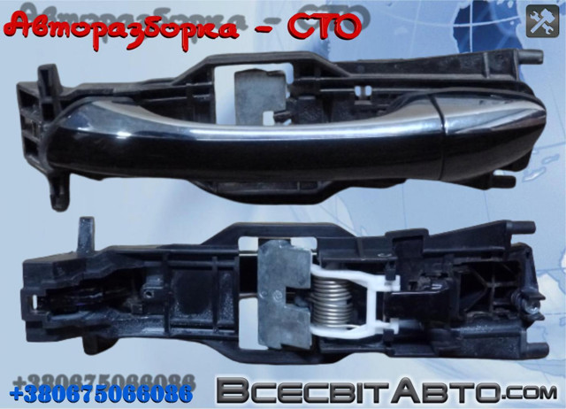 Ручка передніх дверей зовнішня, ліва A2117600770 MERCEDES