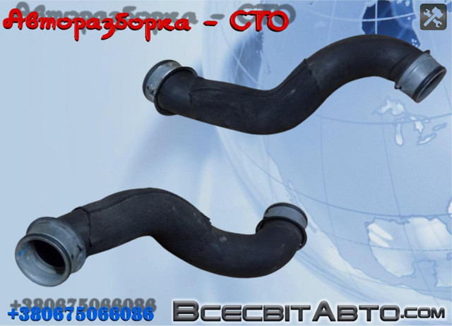 Шланг/патрубок радіатора охолодження, нижній A2125018282 MERCEDES