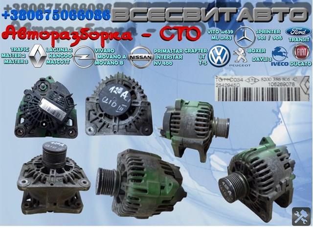 Авто генератор CA1652IR RENAULT