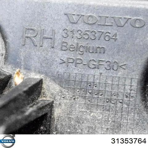 Кронштейн бампера переднього, правий 31353764 VOLVO