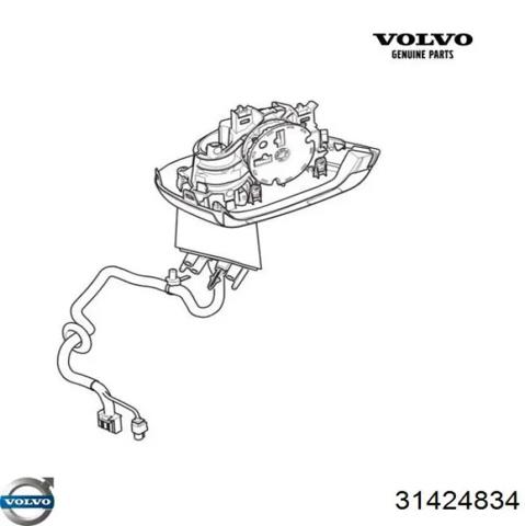 Праве дзеркало заднього виду 31424834 VOLVO