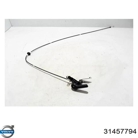 Трос відкриття капота, задній 31457794 VOLVO