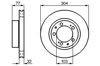 Гальмо дискове переднє 0986478409 BOSCH