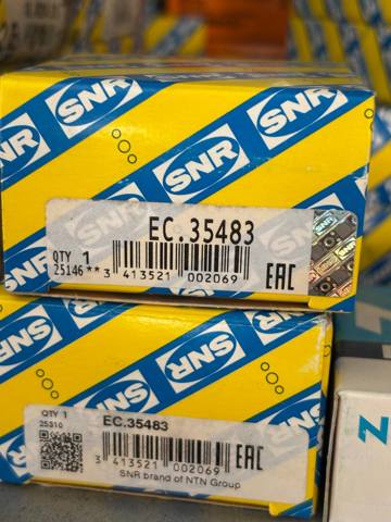 Підшипник вторинного валу коробки EC35483 SNR