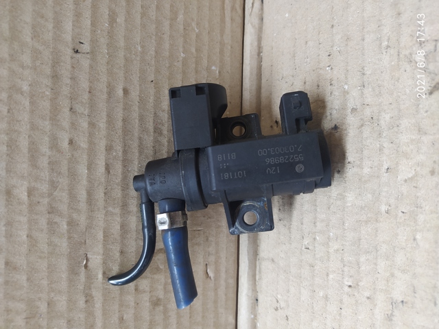 Перетворювач тиску (соленоїд) наддуву / EGR 55228986 FIAT
