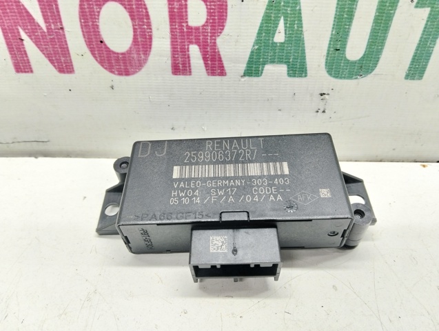 Модуль (блок ЕБУ) управління парктроніком 259906372R RENAULT
