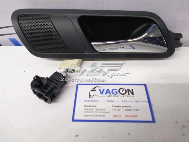 Ручка задньої двері внутрішня права 3C4839114Q VAG