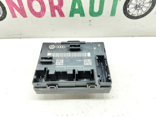 Блок комфорту передніх дверей 8K0959792D VAG
