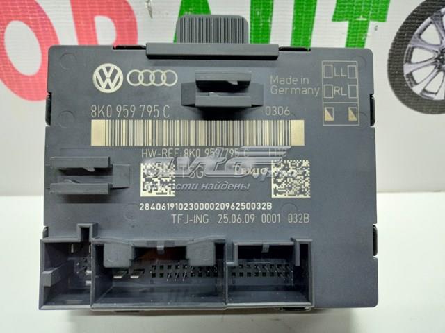 Блок комфорту задніх дверей 8K0959795C VAG