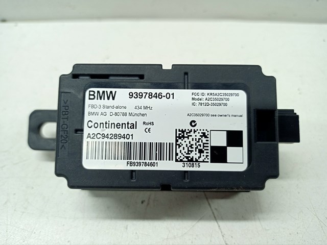 Блок керування центральним замком 9397846 BMW