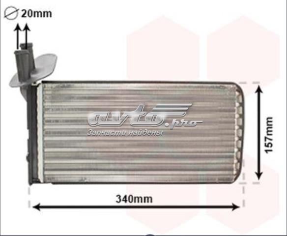 Радиатор отопителя vw transporter iv 93-03 TP.1573965