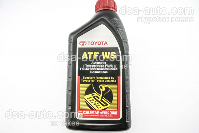 Масло трансмісійне для коробки передач 00289ATFWS TOYOTA