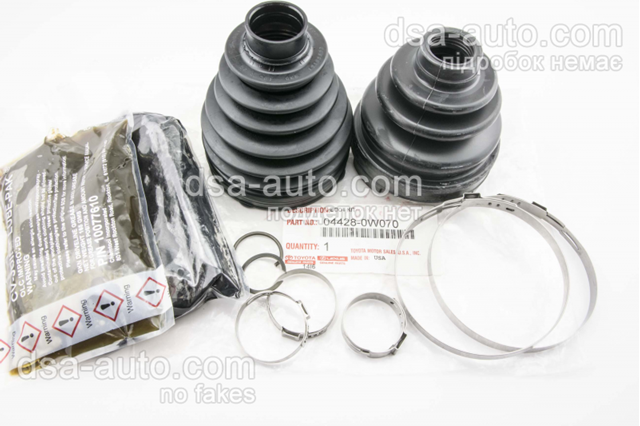 Пильник ШРУСа зовнішній, правий 044280W070 TOYOTA
