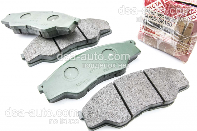 Колодки передні 044650K160 TOYOTA
