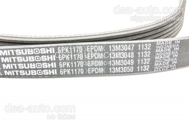 Поліклиновий ремінь 6PK1170 MITSUBOSHI