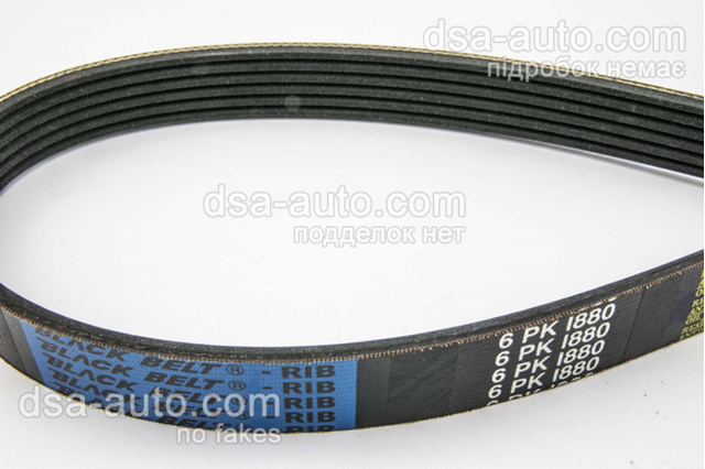 Клиновий ремінь 6PK1880 BLACK BELT