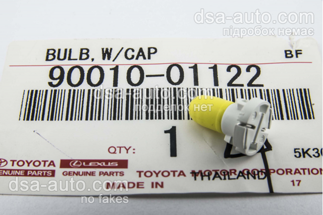 Лампочка підсвічування регуляторів режимів опалення 9001001122 TOYOTA