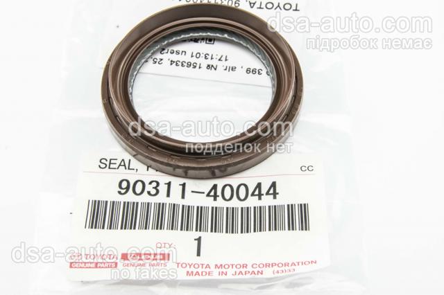 Сальник колінчастого валу 9031140044 TOYOTA