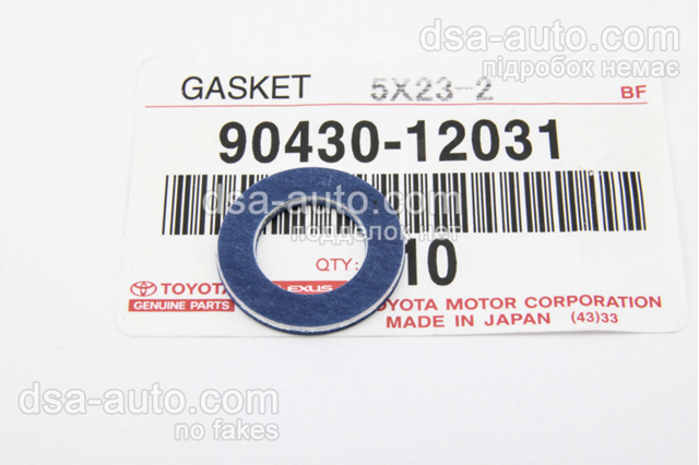 Прокладка пробки піддону двигуна 9043012031 TOYOTA