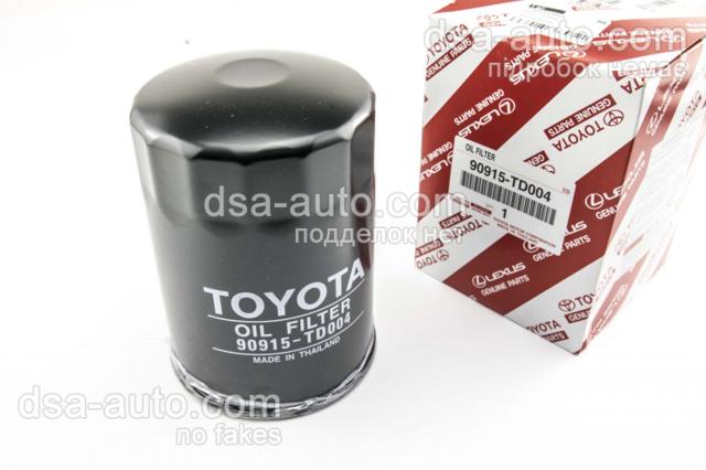 Масляний фільтр двигуна 90915TD004 TOYOTA