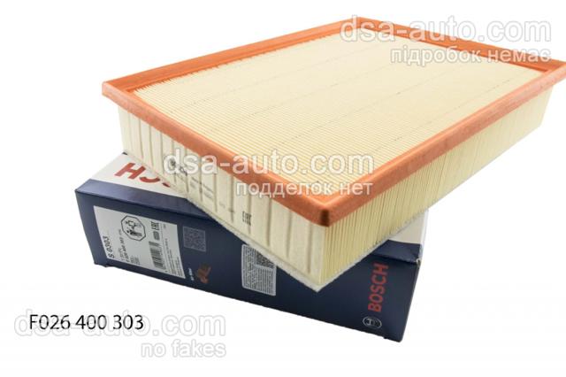 Повітряний фільтр двигуна F026400303 BOSCH