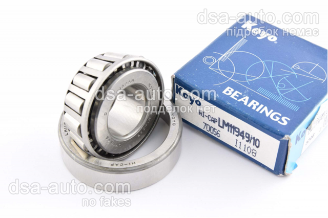 Підшипник маточини передньої, зовнішній LM1194910 KOYO