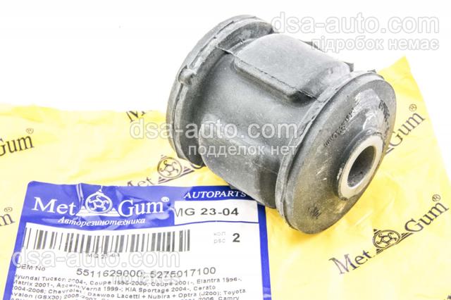 Сайлентблок цапфи задньої MG2304 METGUM