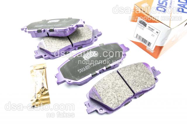 Колодки гальмівні передні, дискові PN1857 NIBK