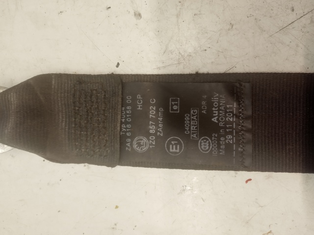 Ремінь безпеки передній правий 1Z0857702C VAG