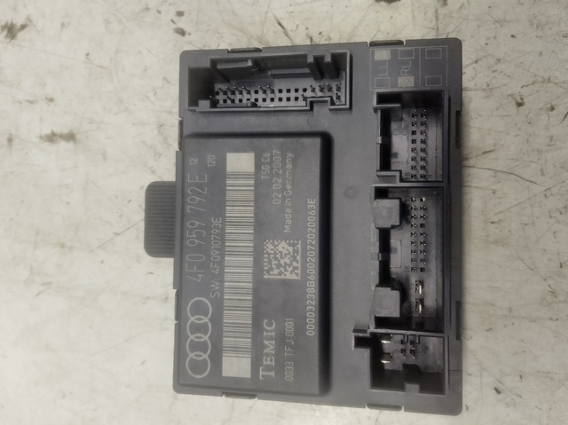 Блок комфорту передніх дверей 4F0959792E VAG