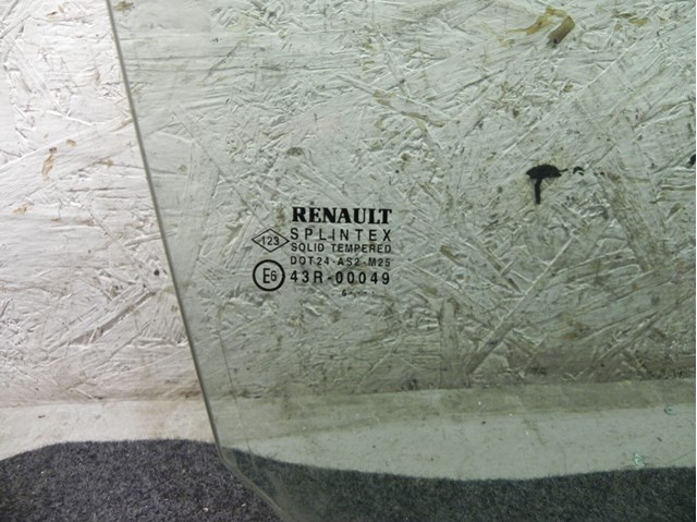 Б/у стекло передней правой двери renault scenic ii   (2005) код: нф-00004169 8200120588