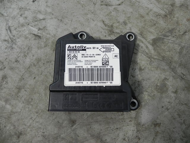 Модуль-процесор управління подушки безпеки 9807568180 PEUGEOT