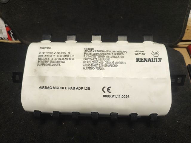 Установка подушки безпеки пасажира 985253411R RENAULT