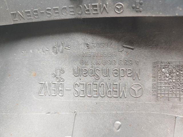 Бампер передній в зборі A638880XX70 MERCEDES