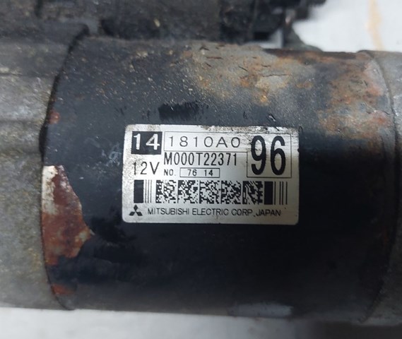 Стартер двигуна 1810A096 MITSUBISHI