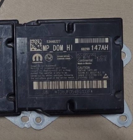 Модуль-процесор управління подушки безпеки 68299147AH CHRYSLER